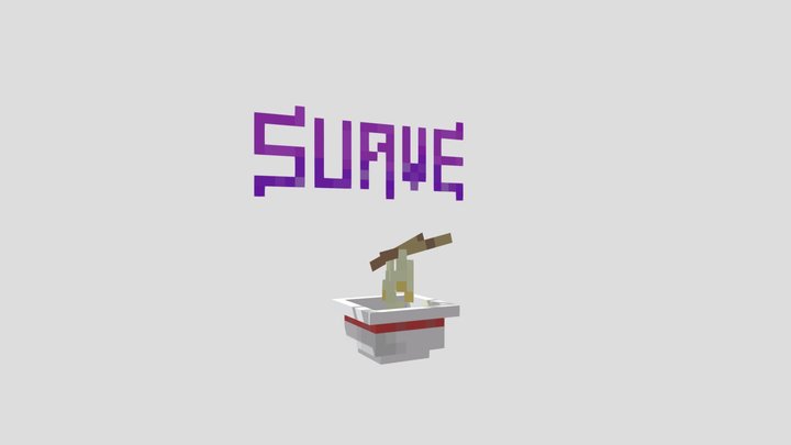 Suave and a Bowl Of Ramen 3D Model