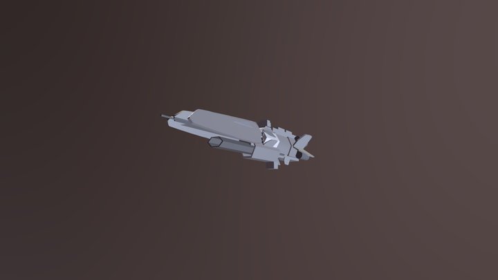 Halo Destroyer 3D Model