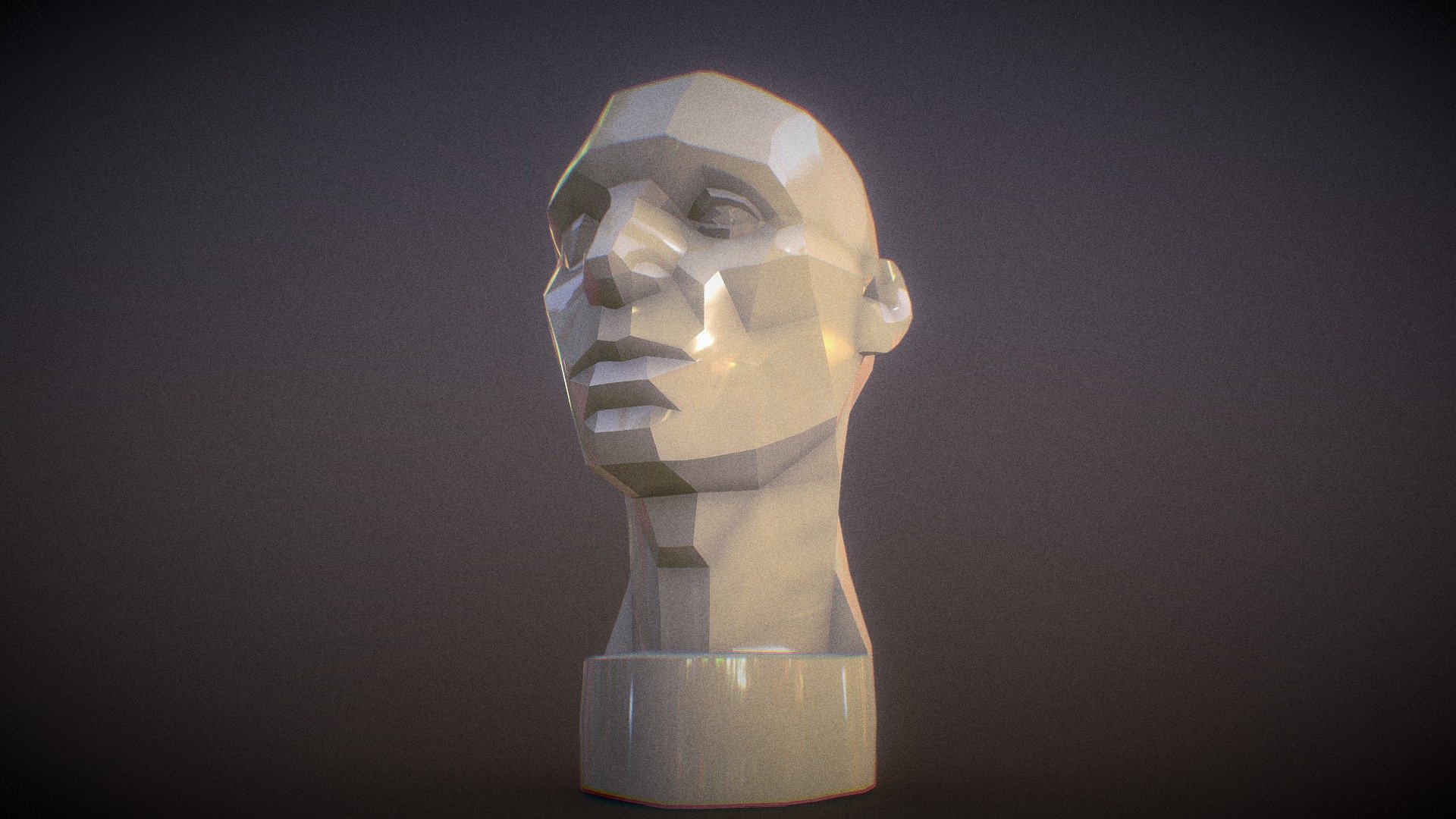 Asaro Head Low Poly 3D model by fergalicia (fergalicia