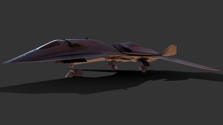 F/A 37 TALON 3D Model
