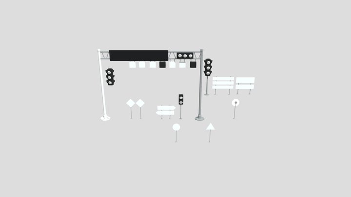 Traffic 3D Model