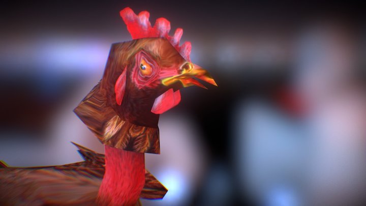 Chicken - Huhn 3D Model
