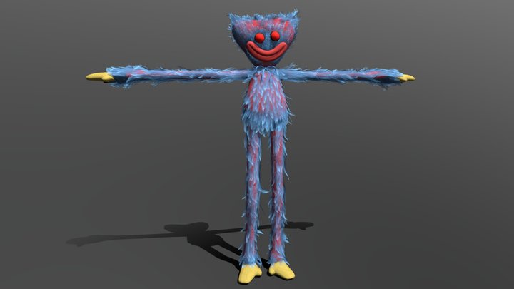 Huggy Wuggy (JUMPSCARE) - Poppy Playtime CH1 - Download Free 3D model by  Valcopp (@Valcopp) [b1553f6]