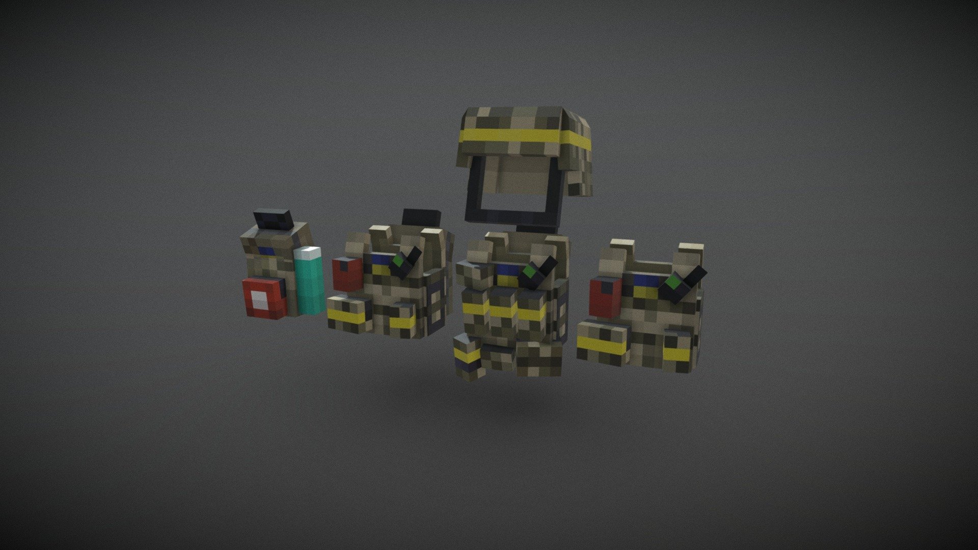 Ukrainan Armor Pack - 3D model by olezhkasorokin (@olegsorokin ...