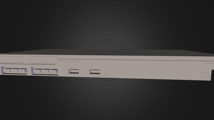 PlayStation 2 3D Model