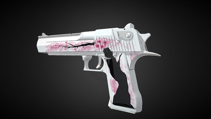 Deagle Sakura 3D Model