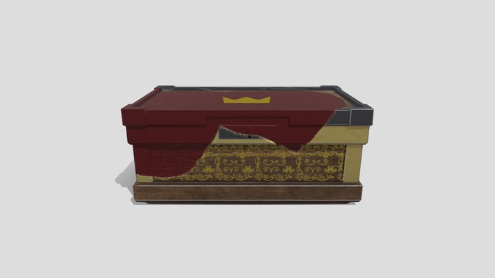 King Box - Skin RUST 3D Model