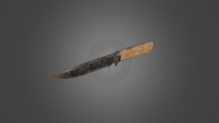 Knife_old 3D Model