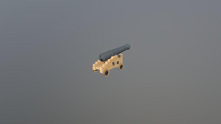 Cannon 3D Model