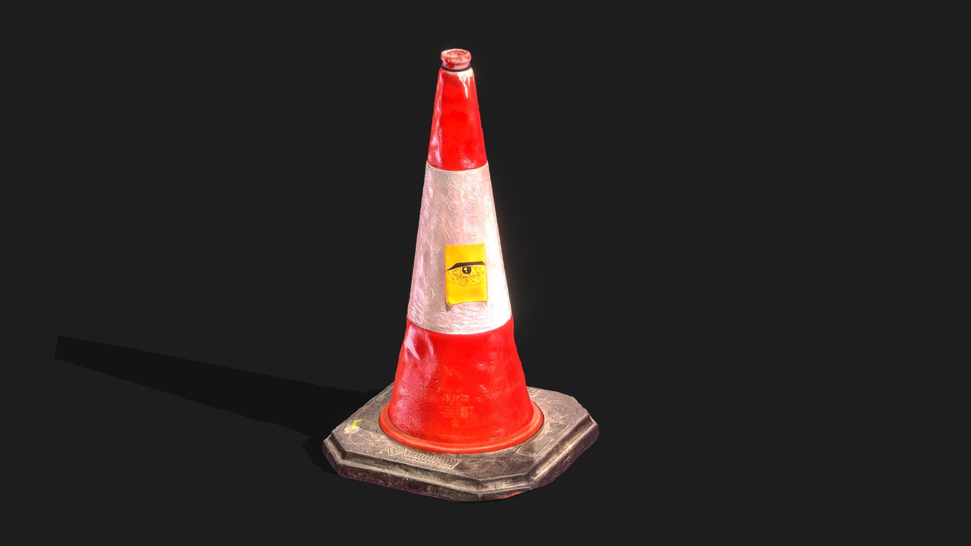 Evil Cone. Download Free 3D model by McManus Media (mcmanusmedia