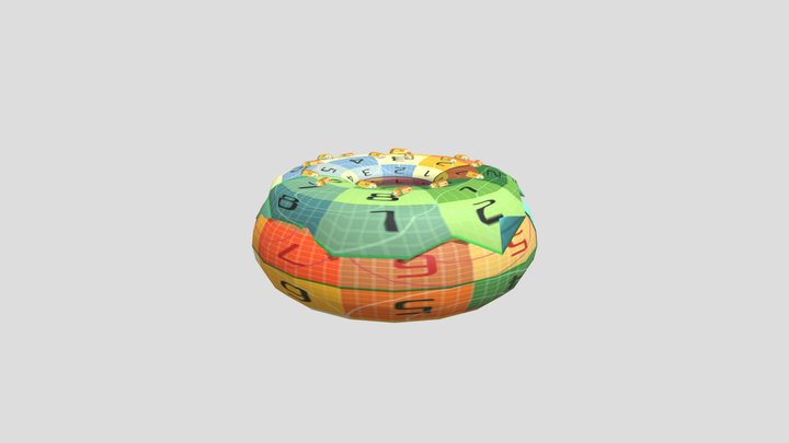 Donut 3D Model