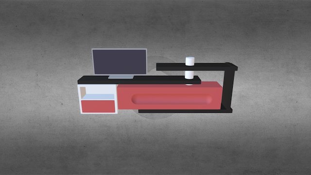 Mesa De Tv 3D Model