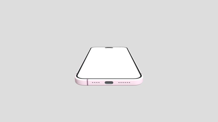 iPhone 16 (Medium Quality) 3D Model