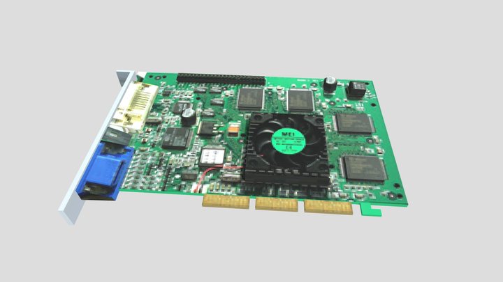 GeForce 256 GPU – Modelo 3D gratuito STL