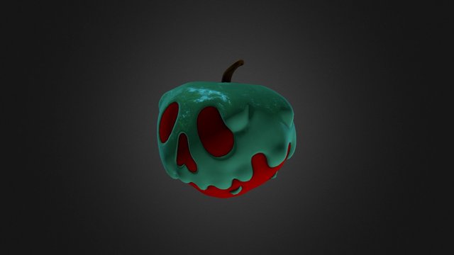 [SGP] Snow White Poisoned Apple 3D Model