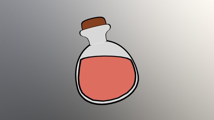 Toon outline test 3D Model
