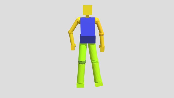 Person Standing 3D Model