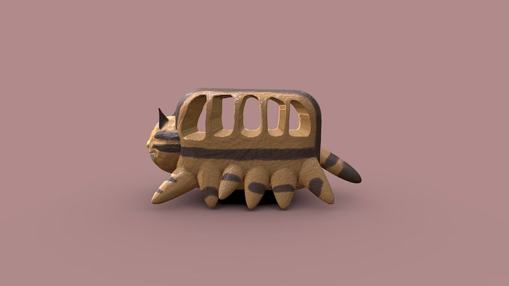 ★ネコハハページ★ ネコバス - 3D model by s110907013 [bd45a53] - Sketchfab