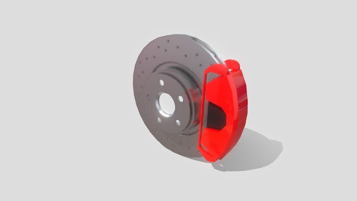 Brake Disk V2 3D Model