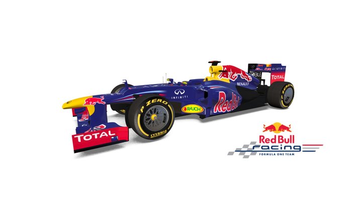 Red Bull rb8 3D Model