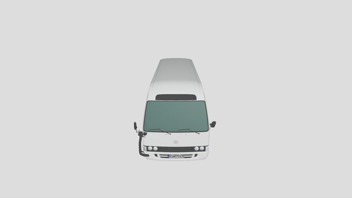 Toyota Coaster – Modelo 3D gratuito STL