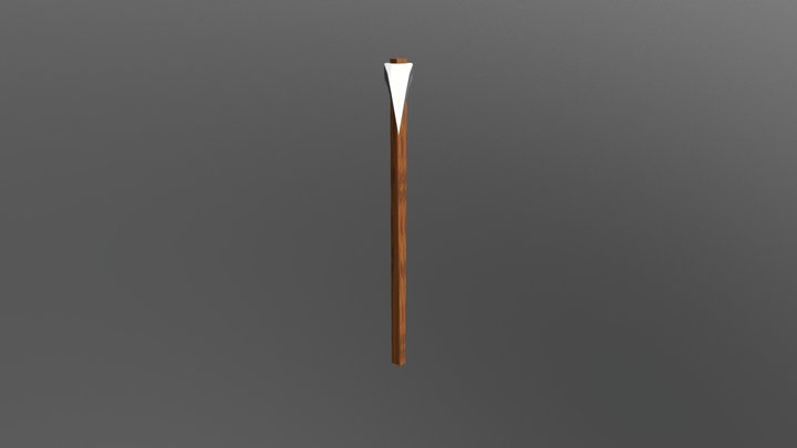 Asset a day #4 Pickaxe 3D Model