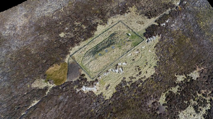Knowe of Yarso cairn, Rousay, Orkney 3D Model
