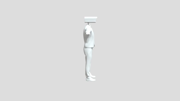 Kameraman 3D Model