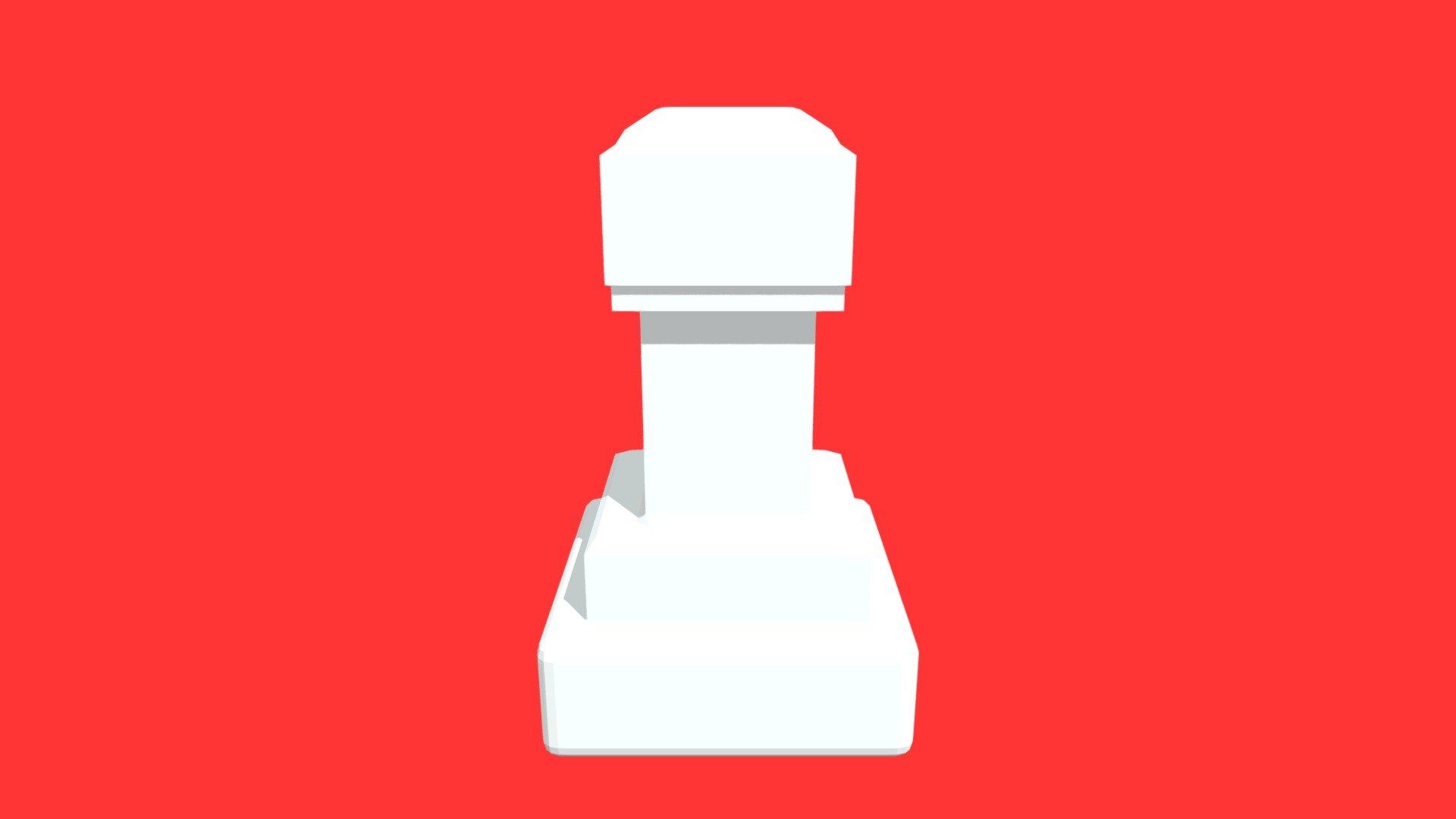 Пешка/pawn LowPoly