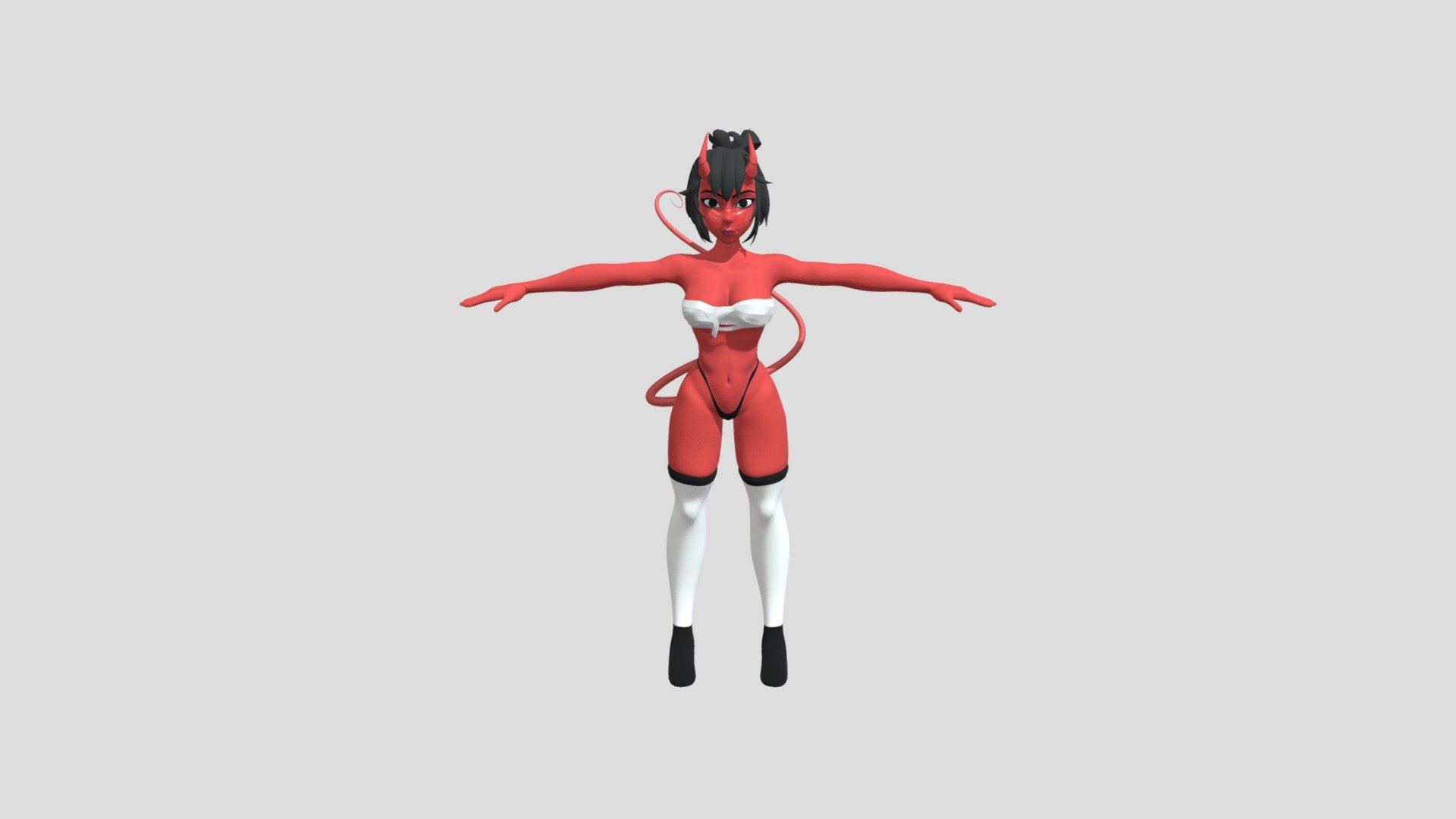 Female_demon_girl_body_mesh_free (1) - 3D model by mike48125 [bd4b58d ...