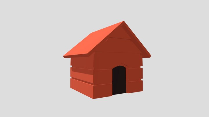 Snoopy House 3D Model