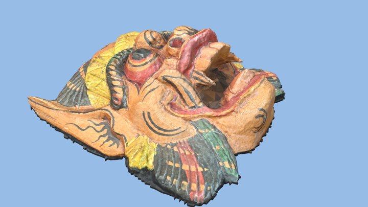 3D scanned mask 3D Model