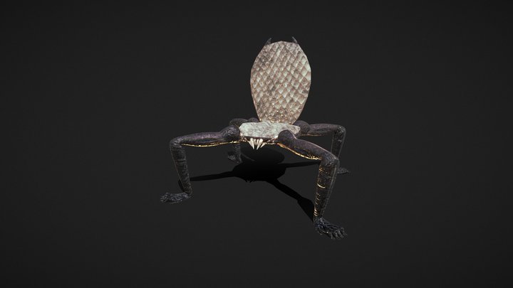 Very Comfortable Totally Not Horrible Chair 3D Model