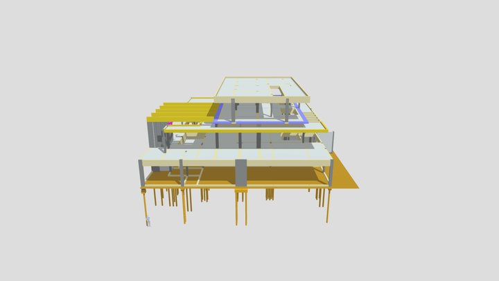 Modelo Estrutural Jayle 3D Model