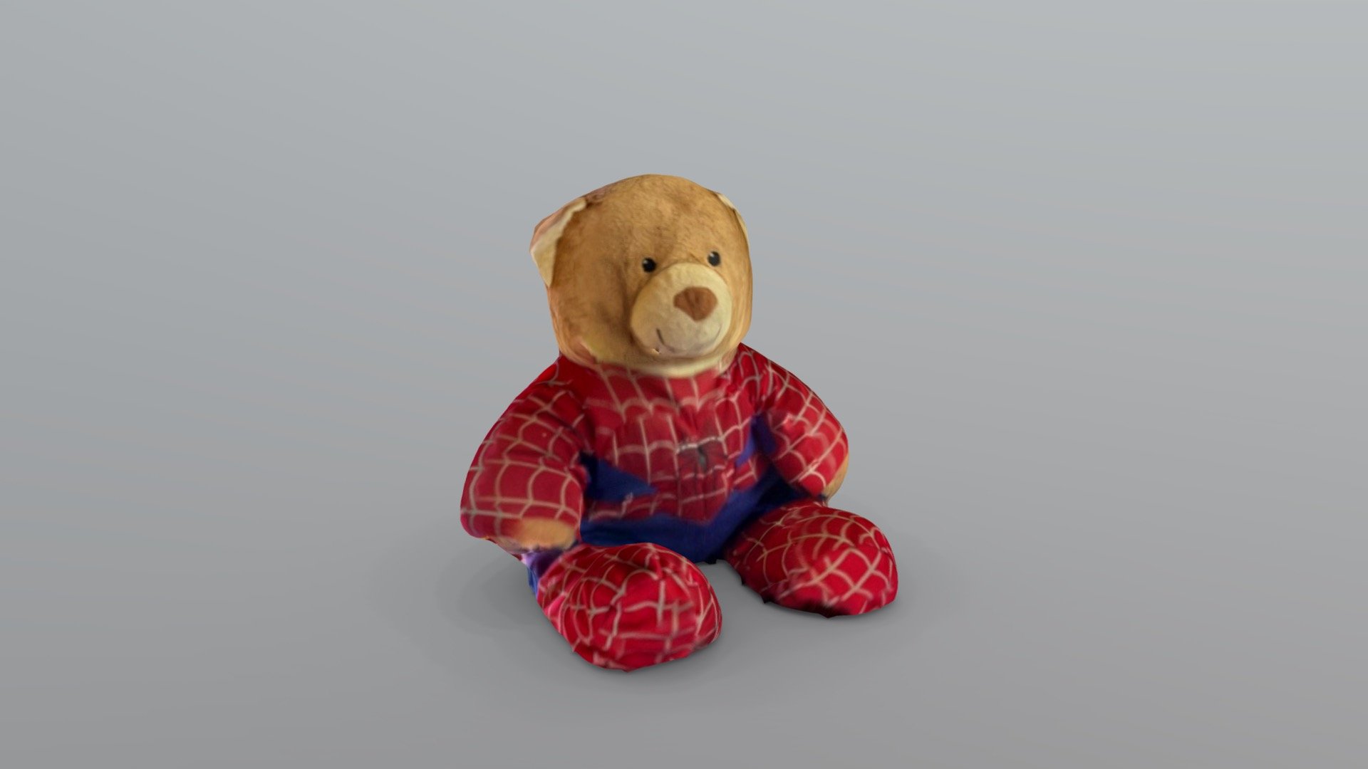 Spider costume stuffed bear