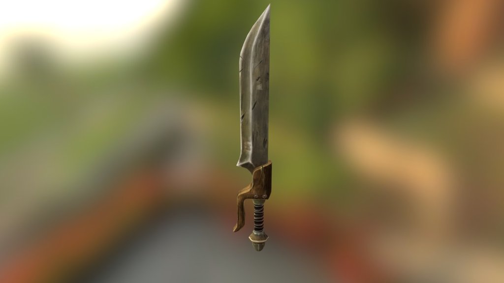 Battered Old Sword - 3D model by leemar90 [bd4dd69] - Sketchfab