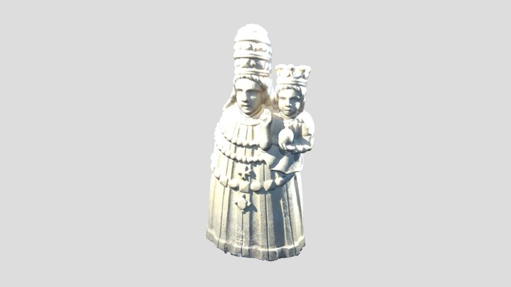 Madonna con bambino pietra – Modello 3D gratuito STL