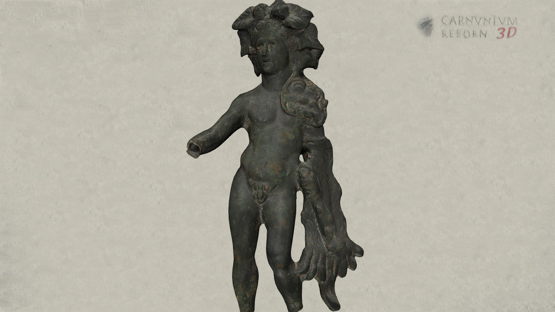 Herkulesstatuette — Sketchfab embed 3D viewer