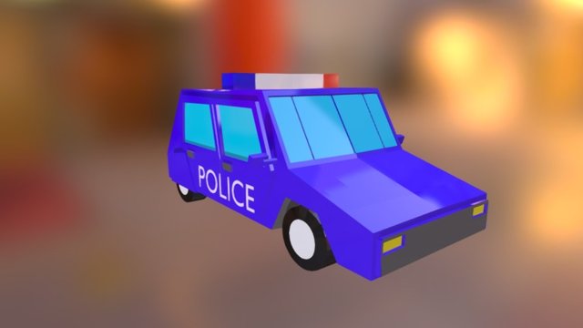 Police Toy Car