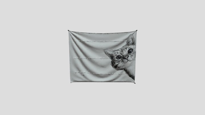 Cat Tapestry – Modello 3D gratuito STL