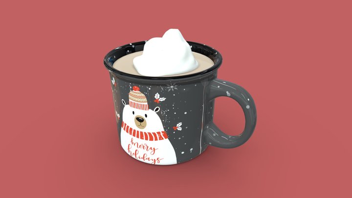 Cocoa Mug – Modelo 3D gratuito STL