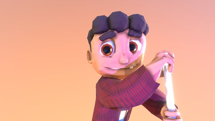 Julio The Lumberjacker 3D Model