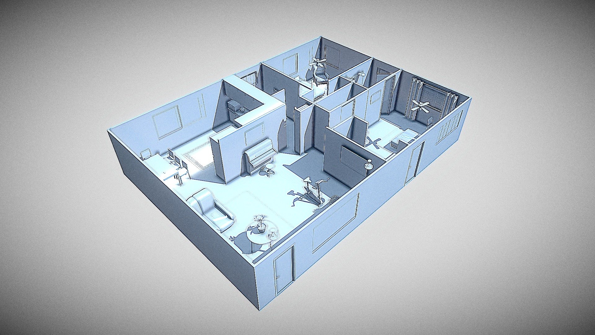 Roberts Apartment Floorplan