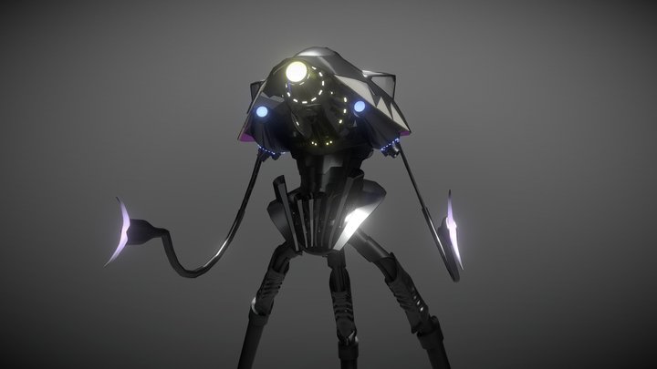 05 tripod v2 3D Model