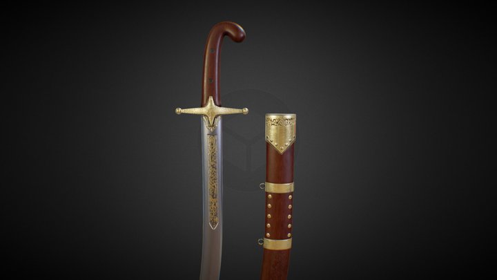 Kilij Sword 3D Model