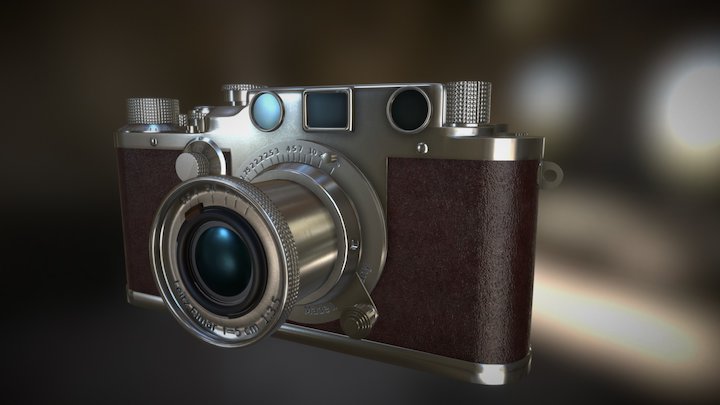 Leica III c 3D Model