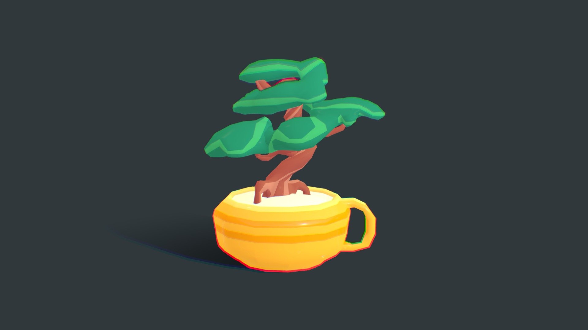 Lowpoly Potted Plant - Sketchfab Challenge
