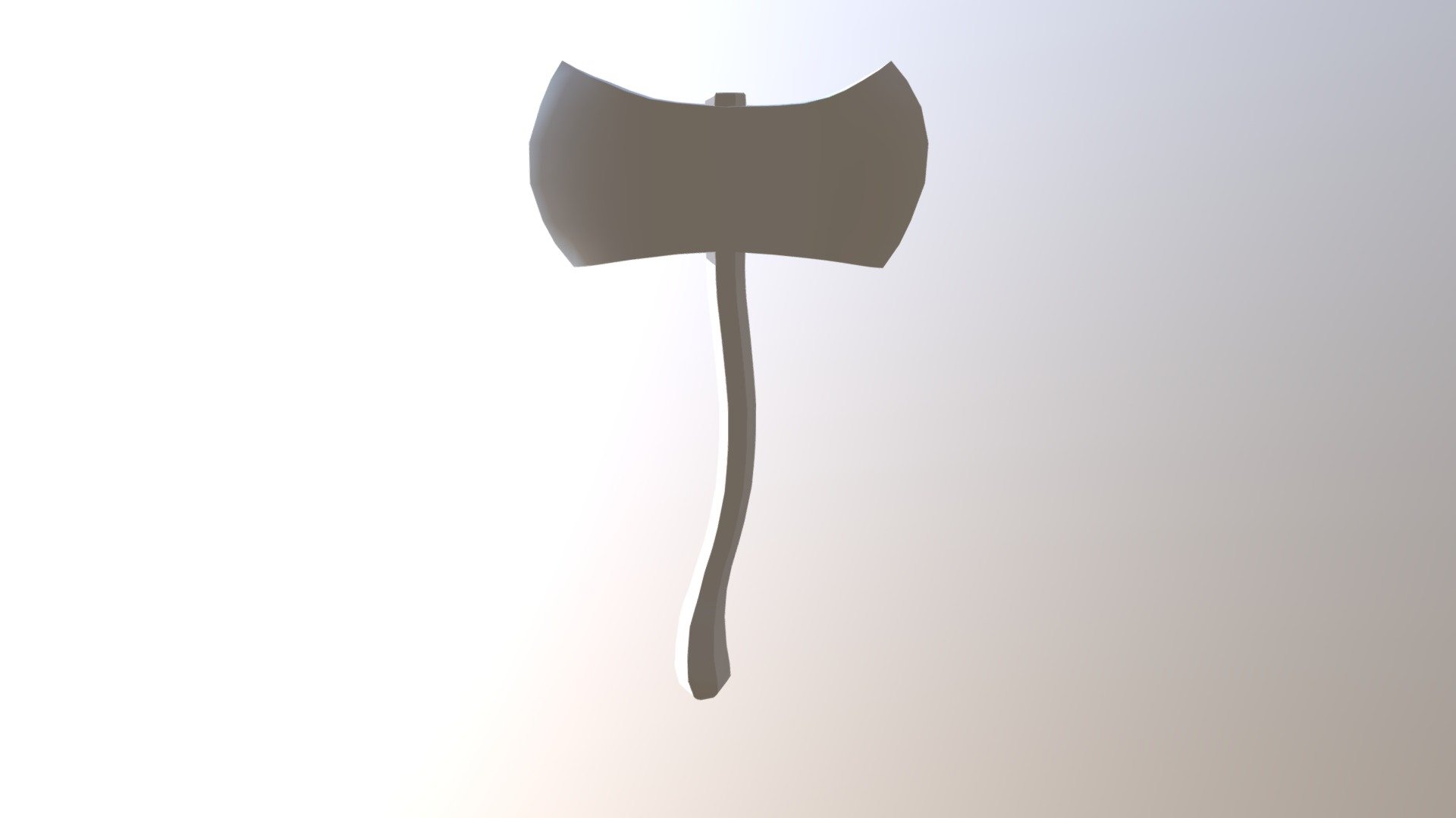 Axe Finish - 3D model by Alina Maldonado (@Gatita) [bd532dd] - Sketchfab
