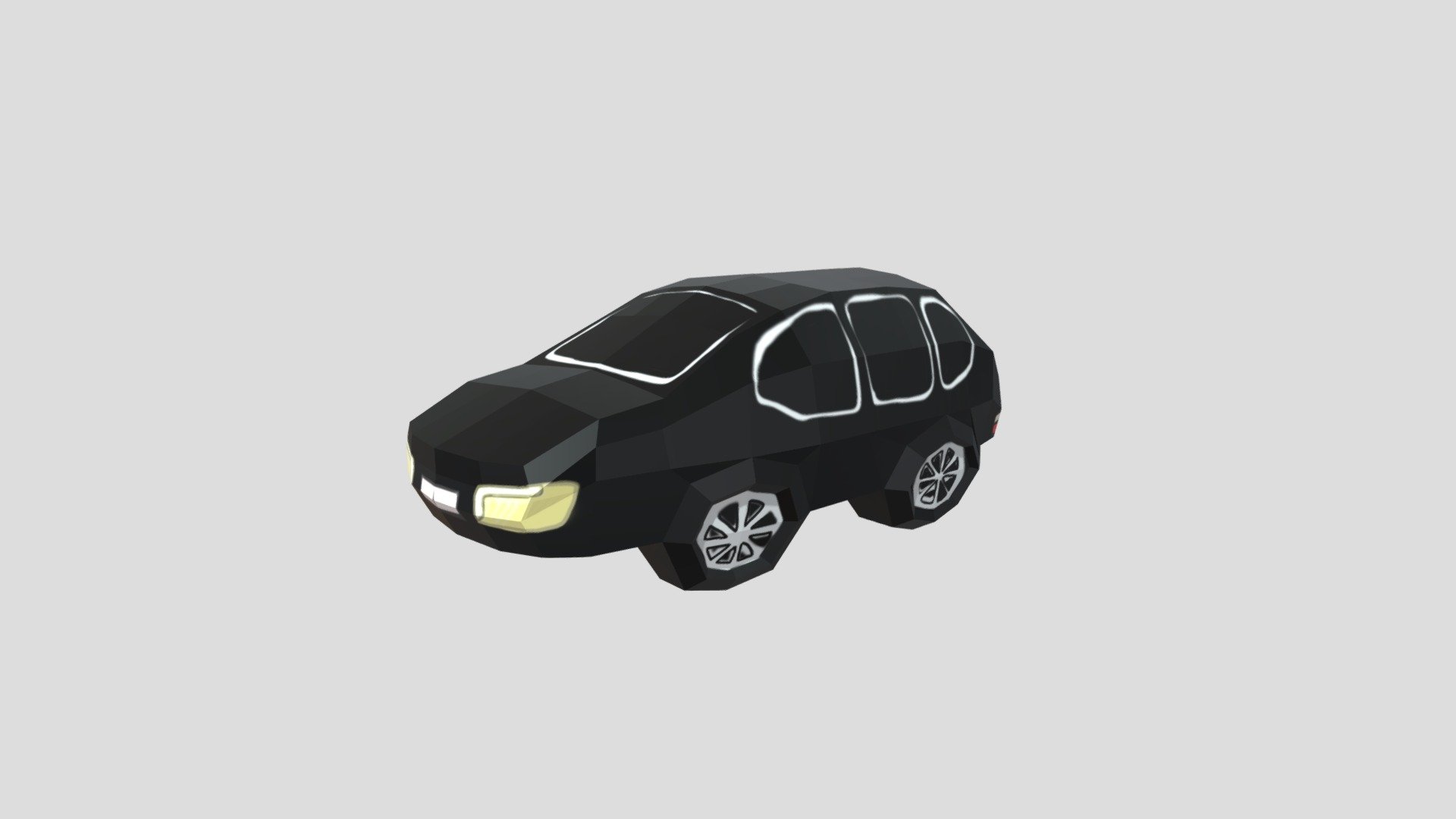 Lowest Poly Car