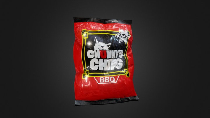 ChipBag01 3D Model